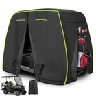 2/4 Passenger Golf Cart Cover For Ezgo, Club Car, Yamaha W/ Reflective Strips New. Price: $75.61.