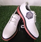 Nib Footjoy Traditions Blucher Men's Golf Shoes, White/brick, 57946 New. Price: $119.99.