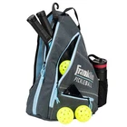 Official Pickleball Sling Bag Holds 6 Paddles Weather Resistant Adjustable Strap New. Price: $47.03.