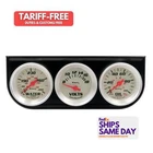 Equus E8100, Kit 1-1/2 Dia Triple Gauge Set W/black Panel Performance Parts New. Price: $112.64.