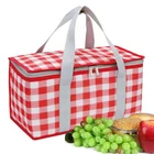Insulated Picnic Cooler Reusable Beach Bags With Zippered Top - For Hot New. Price: $16.51.