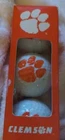 Clemson Tigers Golf Ball Pack Of 3 New. Price: $10.00.