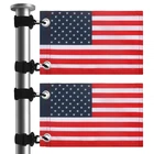 Trinka Golf Cart Flag With Elastic Strap Bracket, Easy Installation American Han New. Price: $14.43.