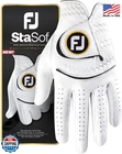 Footjoy Stasof Men's Golf Glove Left Hand White Leather New. Price: $48.99.