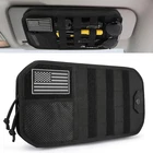 Denchy Molle Car Visor Organizer Zipper Pouch Tactical With Sunglasses Clip New. Price: $28.41.