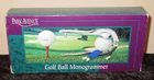 Park Ave Ball Monogrammer Chrome Plated 3 Letter Golfing Kit New Box. Price: $6.25.