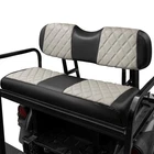Nokins Golf Cart Rear Seat Cover Oyster Gray Black Club Ezgo Yamaha Drive New. Price: $54.99.