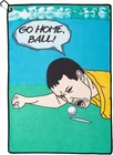 Funny Golf Towel, Printed Towels For 23.62"L X 15.75"W, Happy-go Home New. Price: $21.15.