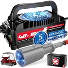 Exefch 48 Volt 18 Amp Golf Cart Charger 3-PIN Round Plug For Club Precedent New. Price: $155.98.