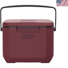 Easy-clean Cranberry Cooler (16QT) With Leak Resistance Great For Outings New. Price: $51.99.