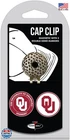 Team Golf Ncaa Oklahoma Sooners Cap Clip 2 Magnetic Ball Markers New. Price: $30.99.