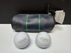 Coach Golf Holder Navy/green F63424 W/ Two Balls Used. Price: $59.99.