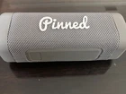 Gray Pinned Golf Sound Stick Magnetic Bluetooth Speaker Opened Not Used. Price: $81.00.