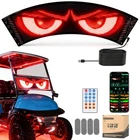 10L0L Golf Cart Led Devil Eyes Light Sign 23X5 Fan-shaped Programmable Flexible New. Price: $68.88.