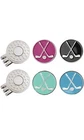 Golters Ball Markers With Hat Clips Value Sets For Women Golfer New. Price: $12.99.