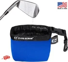 Club Scrub Blue Golf Ball Cleaning Bag Waterproof Face Technology New. Price: $43.99.