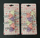 Pack Of Enchante Accessories Valentine's Day Hair Clips, 12CT Total New. Price: $16.99.