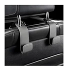 Ytfrl 2 Pcs Car Seat Headrest Hook, Microfiber Leather Purse Hooks Back Gray New. Price: $13.64.