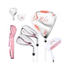 Pgm Women's 4-PIECE Golf Club Set Titanium 1 Wood, 2 Irons, Putter With G... New. Price: $231.20.