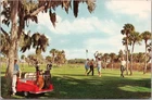 Bradenton, Florida Postcard Heather Hills Club Golfers C1960S Chrome Unused. Price: $6.31.