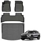 Floor Mats Cargo Chevrolet Trailblazer Fwd 2021-2025 Tpe Black Auxko Weather New. Price: $154.99.