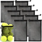 Maqihan Mesh Drawstring Bag, Black New. Price: $10.80.