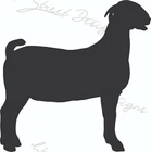 Goat - Livestock Show, Farm, Vinyl Decal Free Shipping 1298 New. Price: $26.40.