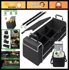 Heavy Duty Car Trunk Organizer - 115L Collapsible Storage With Insulated Cooler New. Price: $71.99.