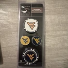 Team Effort Ncaa Ball Marker Set - West Virginia Mountaineers New. Price: $9.99.