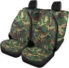 Howilath Green Camo 4 Pieces Car Seat Covers Full Set With Front New. Price: $68.88.