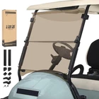 10L0L Golf Cart Windshield For Club Precedent 2004-UP, Tempo, Clear/tinted New. Price: $195.20.