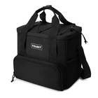 Tourit Small Soft Cooler Bag Insulated, 24/35/46-CAN CAN/14.6 L, Black New. Price: $19.99.