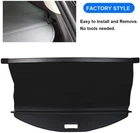 Retractable Cargo Cover For Jeep Cherokee 2019 2020 2021 2022 2023 Trunk Shade New. Price: $68.88.