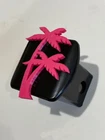 Palm Tree Hawaiian Style 3D - 2 Inch Trailer Hitch Cover Black With Pink New. Price: $35.99.