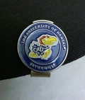 University Of Kansas Jayhawks 1" Ncaa Golf Ball Marker 2 Sided & Hat Clip New. Price: $13.25.