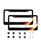 License Plate Frame - 2PCS Germany Flag Aluminum Metal F... New. Price: $46.25.