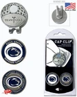 Team Golf Ncaa Penn State Nittany Lions Cap Clip With Magnetic Ball Markers New. Price: $30.99.