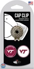 Team Golf Ncaa Virginia Tech Hokies Cap Clip 2 Magnetic Ball Markers New. Price: $30.99.