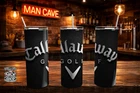 Callaway Golf Official Black Tumbler W/ Straw Lid - Man Cave Bar Gear New. Price: $30.00.