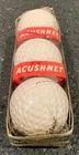 Acushnet Titleist Dt #4 Golf Balls 3 Pack Vintage White Nos Sealed Sleeve. Price: $19.99.