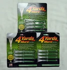 Yards More Tees, 4" Long, Per Pack, (3-PACK Deal) Brand New. Price: $16.98.