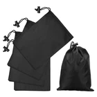 Uxcell 5PCS 210D Polyester Drawstring Bag With Toggle, 6 8 Inch Waterproof Tra New. Price: $16.01.
