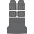 Bdk Cat CAMT-9014 (4-PIECE) Large Deep Dish Rubber Car Floor Mats With Trunk... New. Price: $71.90.