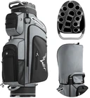 Unihimal T-lock Golf Cart Bag With Quiet 14-WAY Full-length Divider Top New. Price: $110.00.