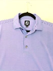 Footjoy Men's Purple & Blue Performance Golf Shirt Size Large Pre-owned. Price: $13.99.