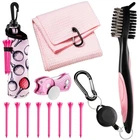 Liliful 12PCS Golf Accessories Kit W/ Bag Tees Marker Divot Tool Brush G... New. Price: $23.53.