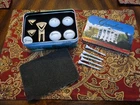 Callaway Golf Greenbrier Resort Hotel Tin Divot Tool, Marker, Tee Towel Lot Used. Price: $42.00.