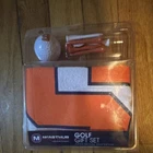 Mcarthur Golf Gift Set Orange/white Ball Marker Wooden Tees Cotton Towel New. Price: $18.00.