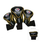 Team Golf Nfl Pittsburgh Steelers Contour Club Headcovers 3 Count New. Price: $59.74.