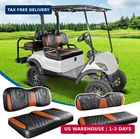 Nokins 4PCS Golf Cart Seat Covers Kit, Front And Rear Fits YAMAHA/G2 New. Price: $202.48.